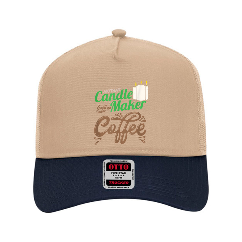 Wick Wax Instant Candle Maker Just Add Coffee Candles Gift T Shirt Mesh Back Trucker Hat by tamarogbbrazee4 | Artistshot