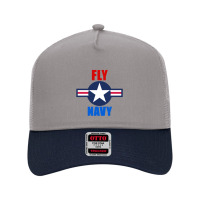 Fly Navy Naval Aviation Mesh Back Trucker Hat | Artistshot