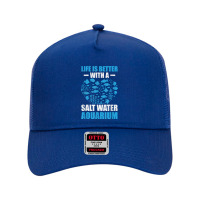 Saltwater Aquarium & Fishkeeping Gifts T Shirt Mesh Back Trucker Hat | Artistshot