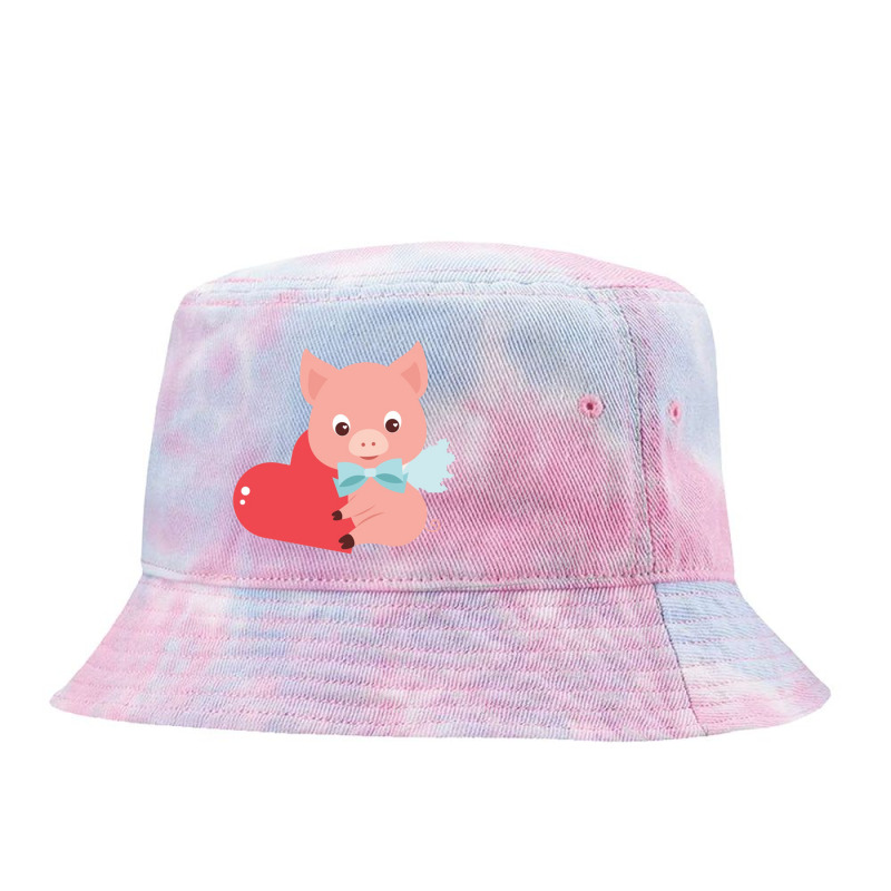 Guinea Pig Funny Tie Dyed Bucket Hat | Artistshot