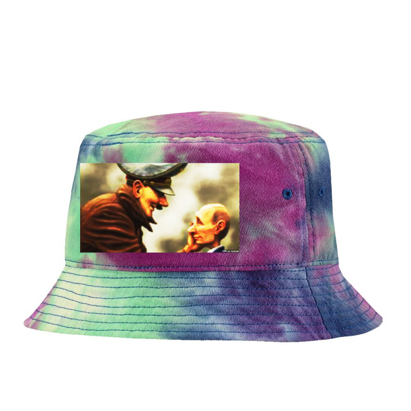 Putins Satirical Photo Tie Dyed Bucket Hat by shusui | Artistshot