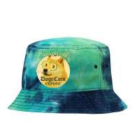 Dogecoin Crypto Gang! Bang! Tie Dyed Bucket Hat | Artistshot