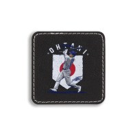 Shohei Ohtanii Square Leatherette Patch | Artistshot