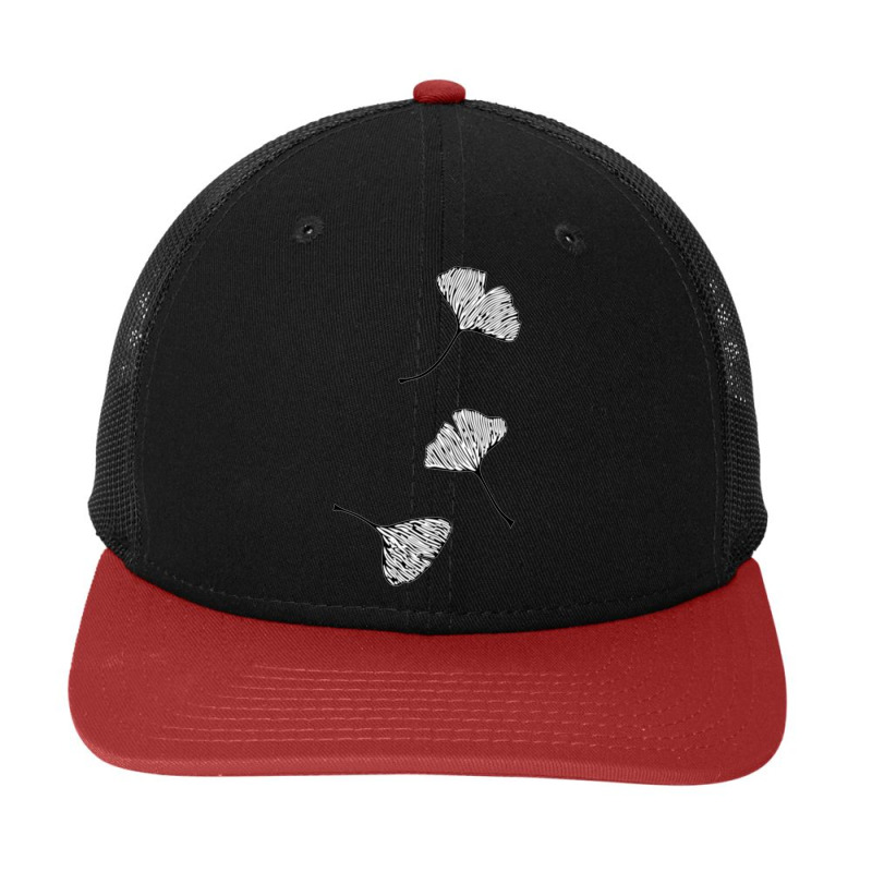 O Ginkgo Leaf Tree Snapback Trucker Cap by giokorek | Artistshot