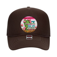 My Students Are On Point Round Earring Foam Trucker Hat | Artistshot