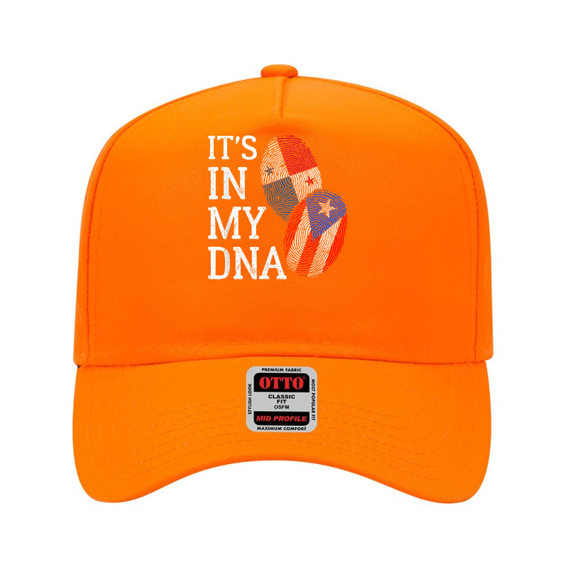 It's In My Dna Panamanian Puerto Rican Panama Puerto Rico T Shirt Adjustable Baseball Cap by butacnlzaidelpz | Artistshot