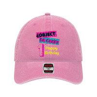 Object Or Cake Happy Birthday 1 Family Matching Confetti T Shirt Dyed Cap | Artistshot