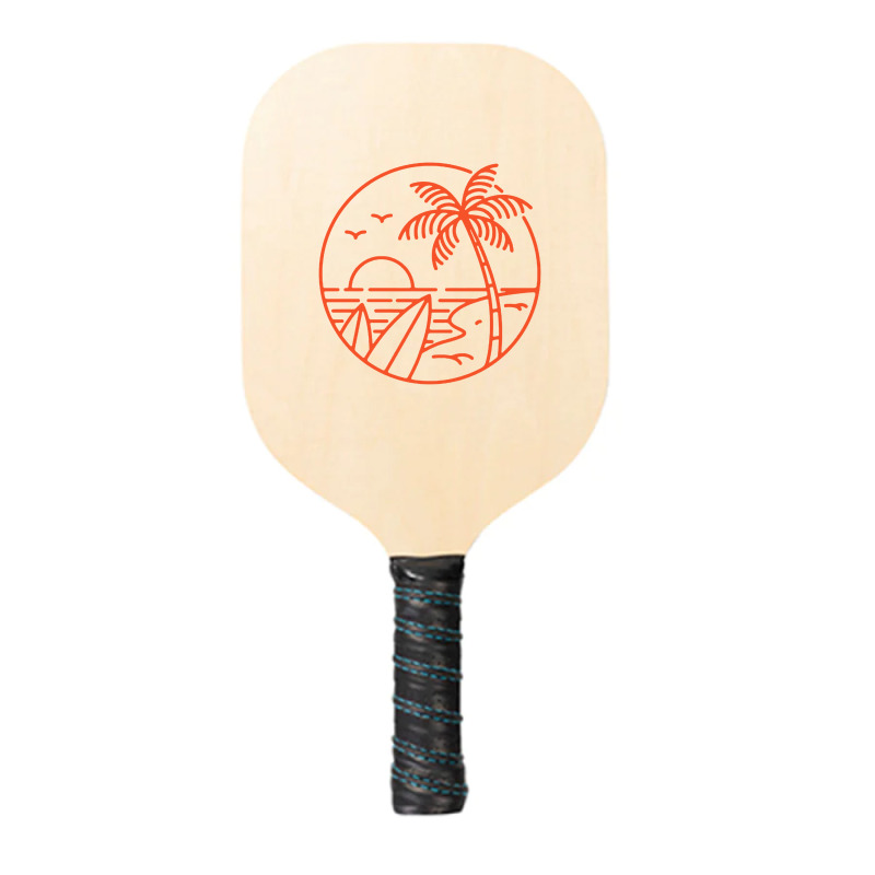 Summer Vibes California Beach Pickleball Paddle | Artistshot