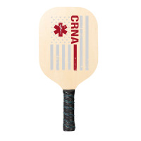 Crna Certified Registered Nurse Anesthetist Usa Flag Pickleball Paddle | Artistshot