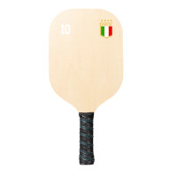 Italia Team Sports Number 10 Italy Soccer Italian Flag Pickleball Paddle | Artistshot