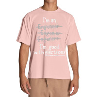 I'm Good With Electrons Electrical Engineer T Shirt Urban Heavy T-shirt | Artistshot