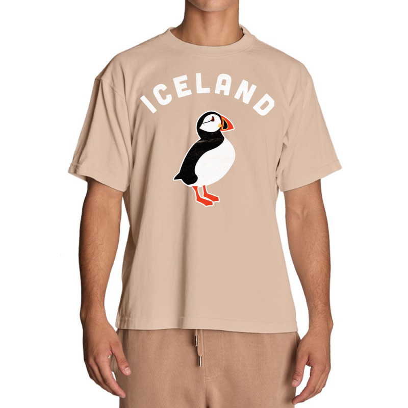 Iceland Hoodie With Puffin Bird Urban Heavy T-shirt by qubujasaelae | Artistshot