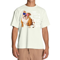 To The Best Bulldog Dad T  Shirt Happy Father's Day To The Best Bulldo Urban Heavy T-shirt | Artistshot