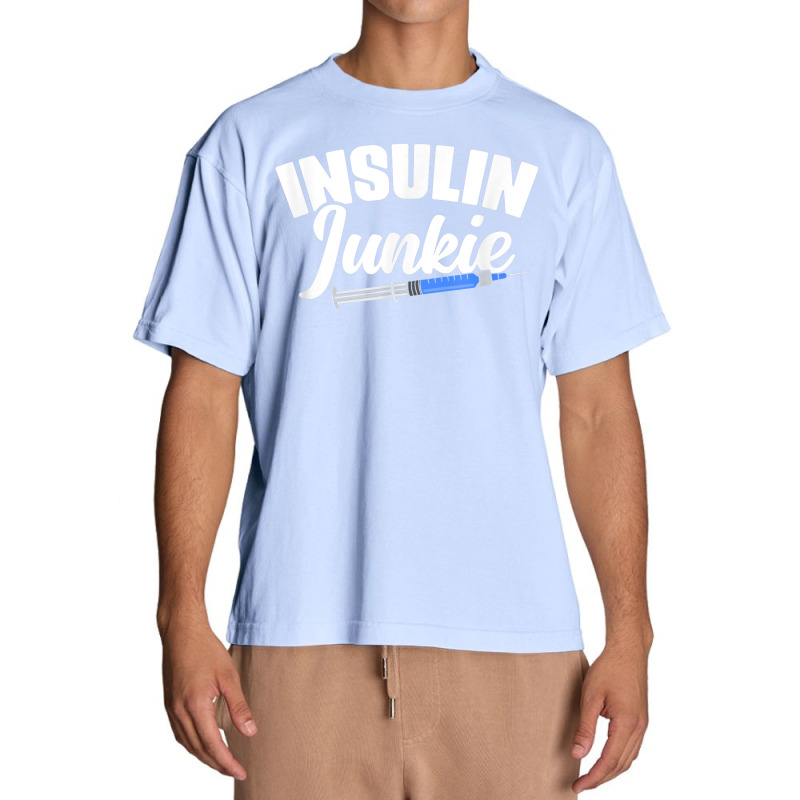 Insulin Diabetes Warrior Support Diabetic Diabetes Awareness Urban Heavy T-shirt by Swiss | Artistshot