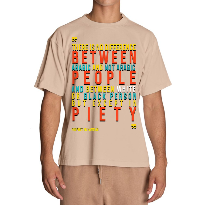 Equality Anti Racism Prophet Muhammad Speech Urban Heavy T-shirt by Fly | Artistshot