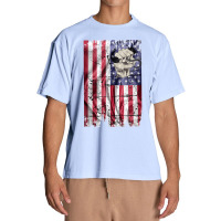 Longshoreman Vintage American Flag Usa Fist And Hook Tank Top Urban Heavy T-shirt | Artistshot