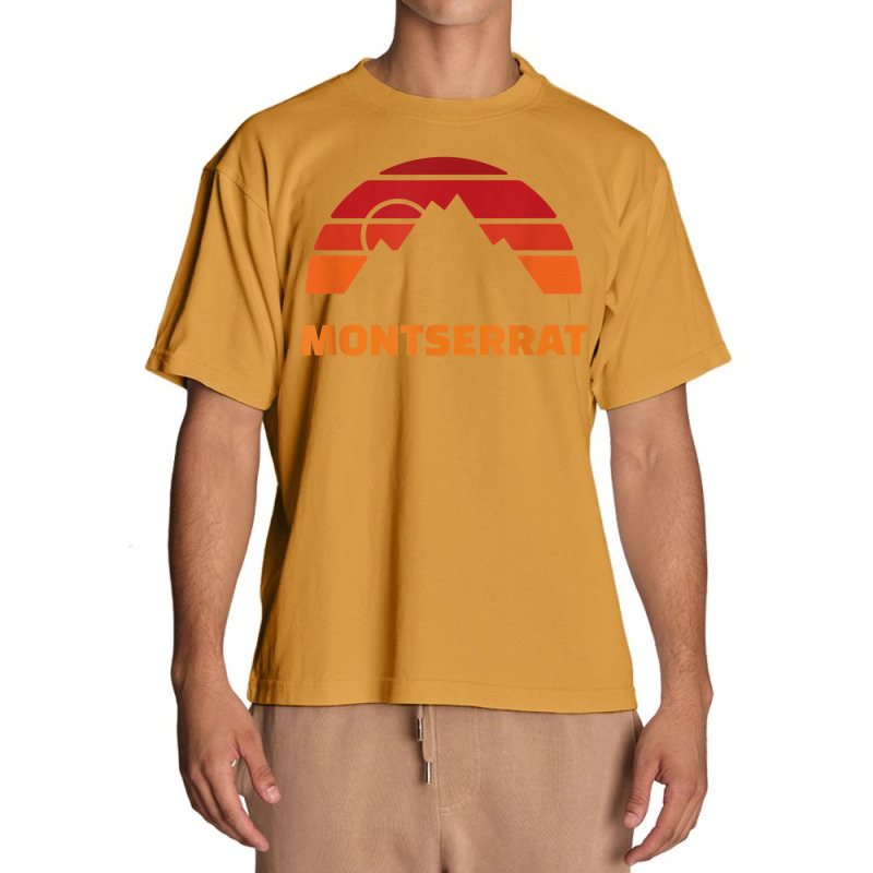 Montserrat Mountain Souvenir Urban Heavy T-shirt | Artistshot