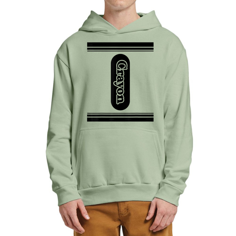 Olive Green Crayon Box Matching Halloween Costume Urban Pullover Hoodie | Artistshot