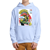 Judge Dredd Dredd Police Mega City Mega City Mega City One Cover Punk  Urban Pullover Hoodie | Artistshot