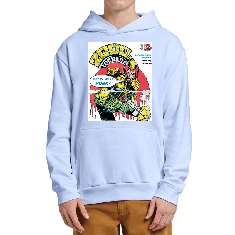 Judge Dredd Dredd Police Mega City Mega City Mega City One Cover Punk  Urban Pullover Hoodie | Artistshot