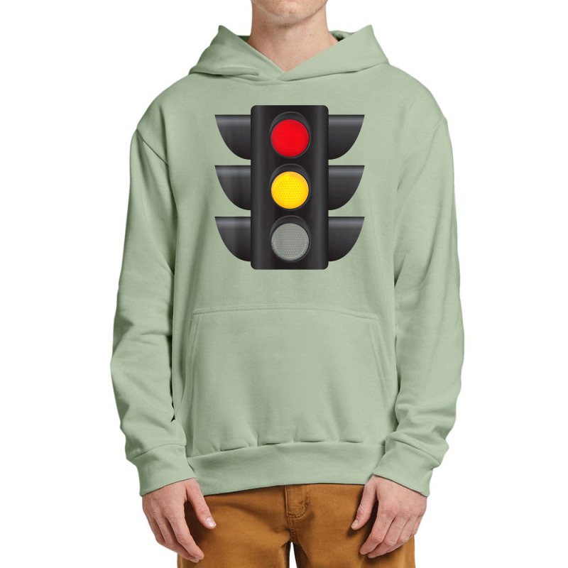 Traffic Light Halloween Costume Stop Go Green Yellow Red Urban Pullover Hoodie | Artistshot