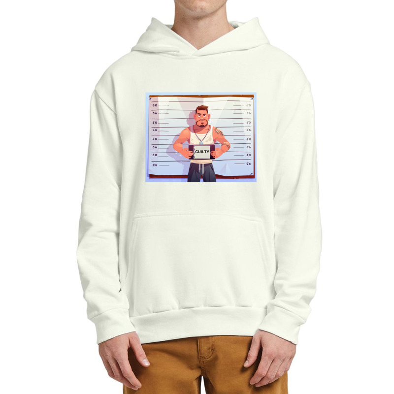 Guantanamo Bay Guilty Urban Pullover Hoodie | Artistshot