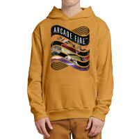 Arcade Fire Discography Urban Pullover Hoodie | Artistshot