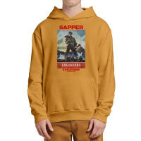 Sapper Army Combat Engineer Corps Veterans And Military Urban Pullover Hoodie | Artistshot