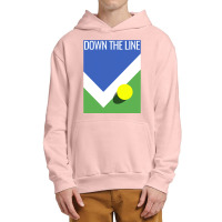 Tennis Player Open Fans  Down The Line  New York  Us Urban Pullover Hoodie | Artistshot