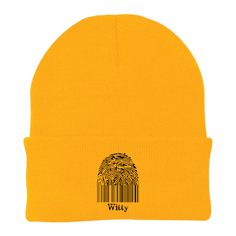 Witty Fingerprint Beanie | Artistshot