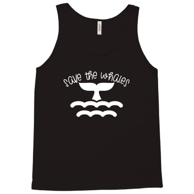 Save The Whales Funky Tank Top Designed By Nissashot