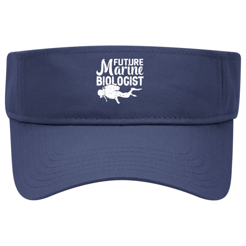 Future Marine Biologist Ocean Life Biology Student T Shirt Visor Hat | Artistshot