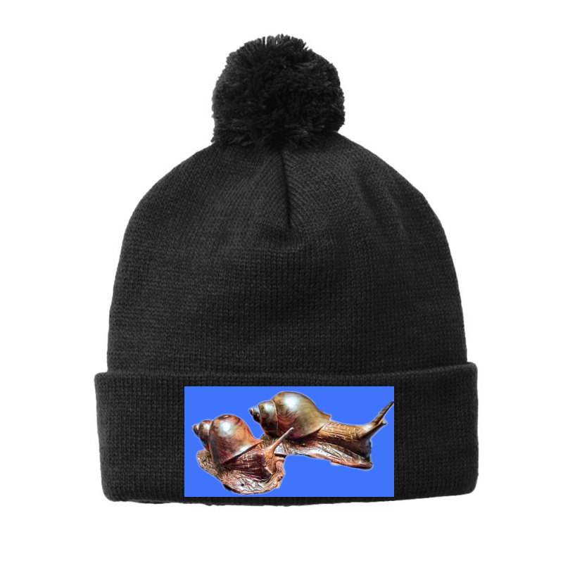 Snail Pom Pom Beanie by argo | Artistshot