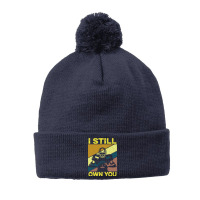 Football I Still Own You Lineman Football Motivational Pom Pom Beanie | Artistshot