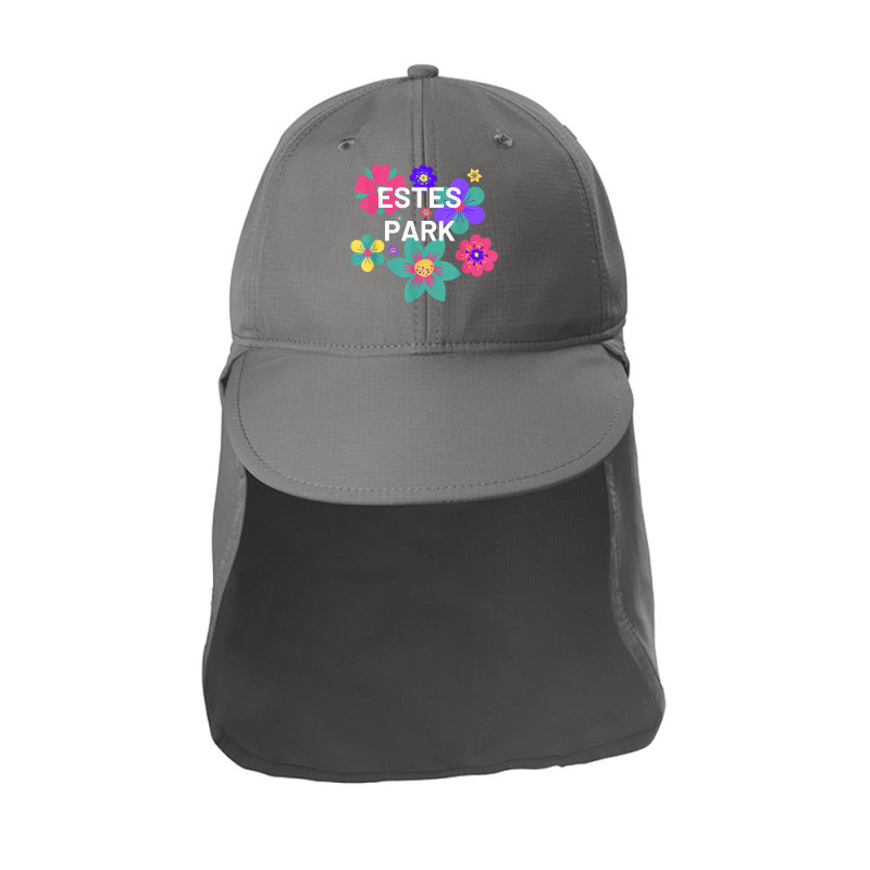 Estes Park Souvenir Floral Overlay For Women And Kids T Shirt Sun Shade Cap by harmanyuan | Artistshot