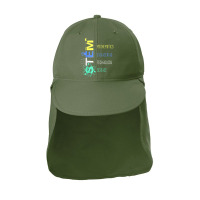 Stem Education Science Teacher Math Engineer Technology Sun Shade Cap | Artistshot