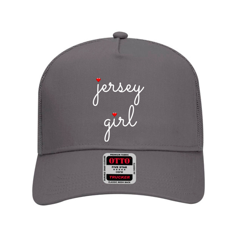 New Jersey Girl On The Shore Garden State Beach Long Sleeve T Shirt Mesh Back Trucker Hat | Artistshot