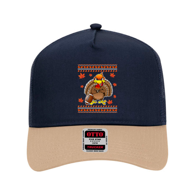 Football Turkey Football Thankful Thanksgiving Christmas Funny 404 Mesh Back Trucker Hat by hopelessoon | Artistshot