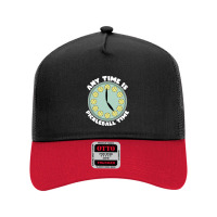 Pickleball Joke Any Time Is Pickleball Time Funny Pickler Mesh Back Trucker Hat | Artistshot