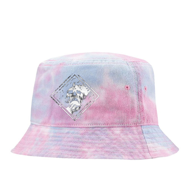 Skull Danger Grunge   Destiny Tie Dyed Bucket Hat by saterseim | Artistshot