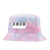 Piano Keyboard Tie Dyed Bucket Hat | Artistshot