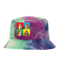 Basset Hound Dog Faces Happy Mother Father Mommy Daddy T Shirt Tie Dyed Bucket Hat | Artistshot