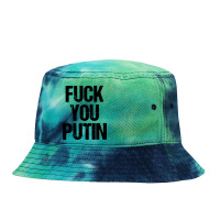 F You Putin Tie Dyed Bucket Hat | Artistshot