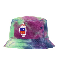 Mayotte Map Flag Drawing Line Art Tie Dyed Bucket Hat | Artistshot