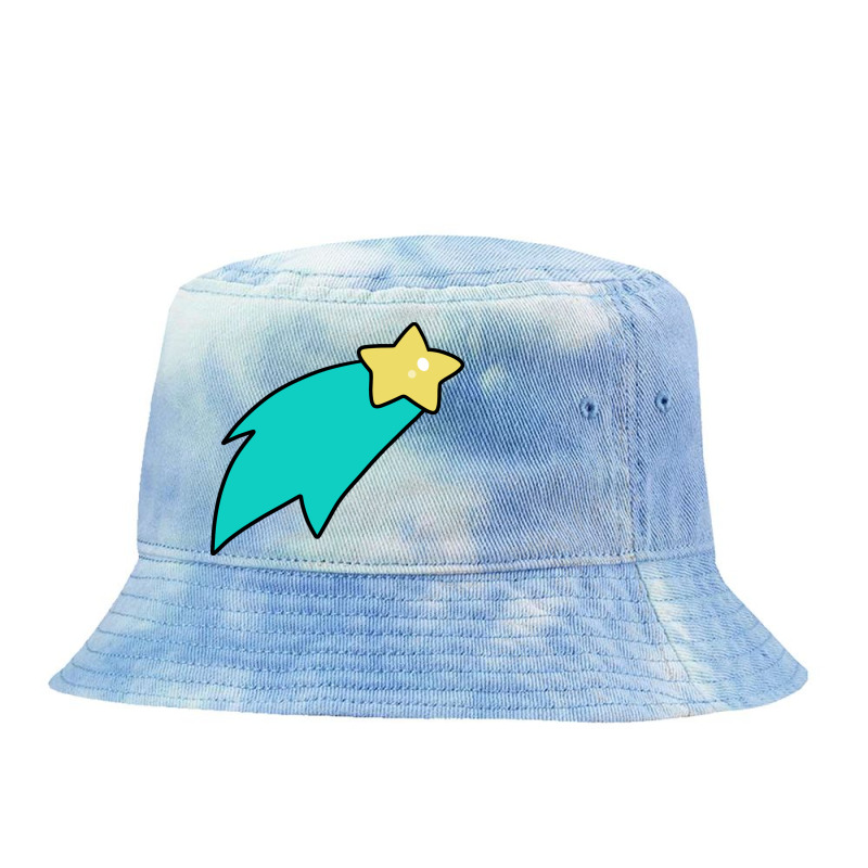 Blue Shooting Star Tie Dyed Bucket Hat | Artistshot