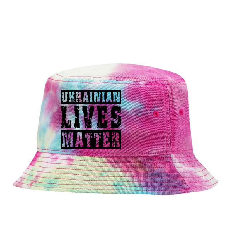 Lives Matter Tie Dyed Bucket Hat | Artistshot