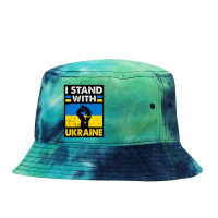 I Stand With Tie Dyed Bucket Hat | Artistshot