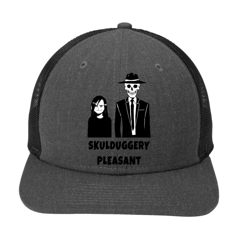 Poster Skulduggery Mens Best Vintage Snapback Trucker Cap by ArtistConner | Artistshot