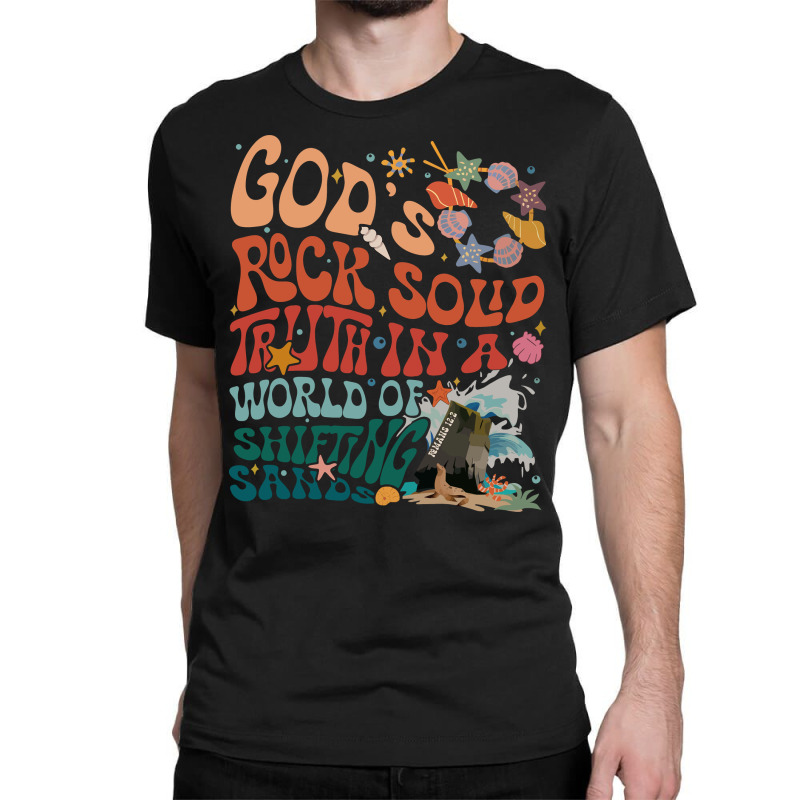 Gods Rock Solid Vacation Bible School Classic T-shirt | Artistshot