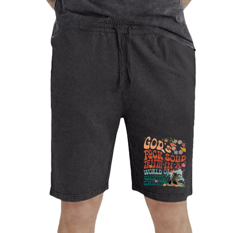 Gods Rock Solid Vacation Bible School Vintage Short | Artistshot